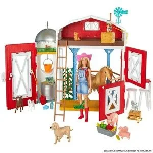 Mattel Toys Barbie Sweet Orchard Farm Playset With Barn 1 Animals 15 Accessories New Poshmark